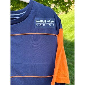 PUMA RedBull Racing Max Verstappen Formula One T-Shirt Black/Orange *LIKE NEW*